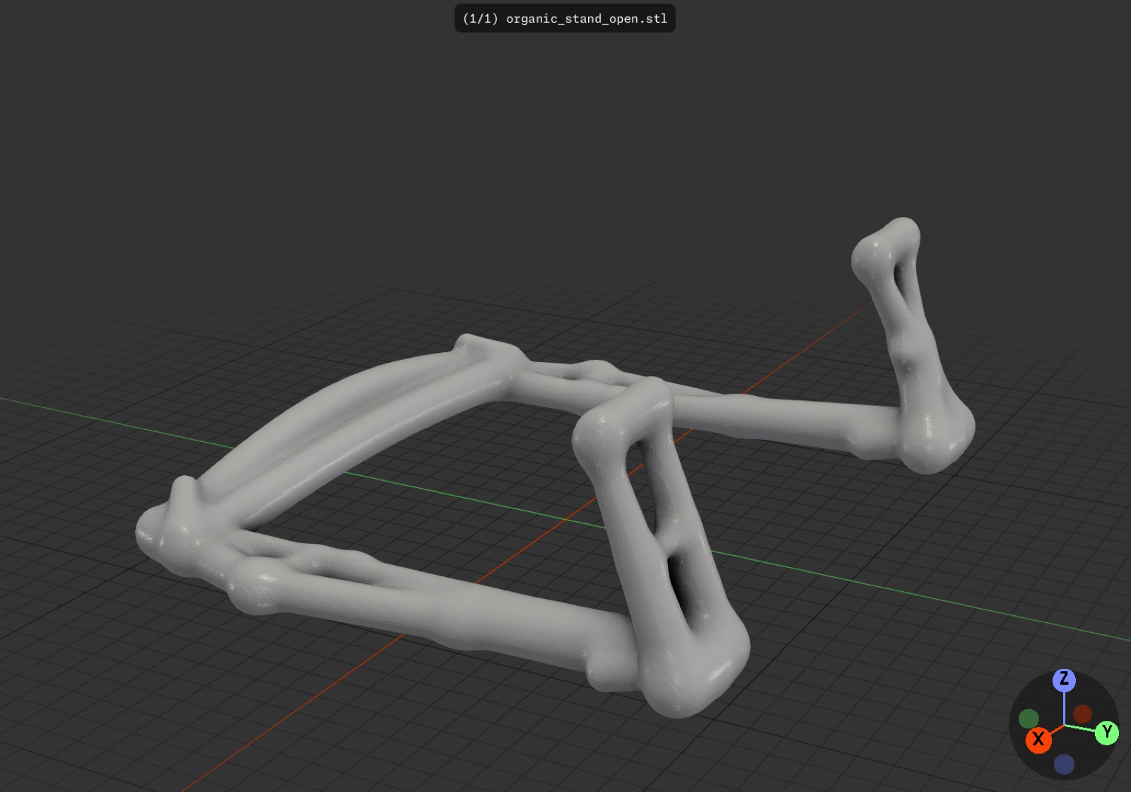 The bone phase: a skeleton of fused branches